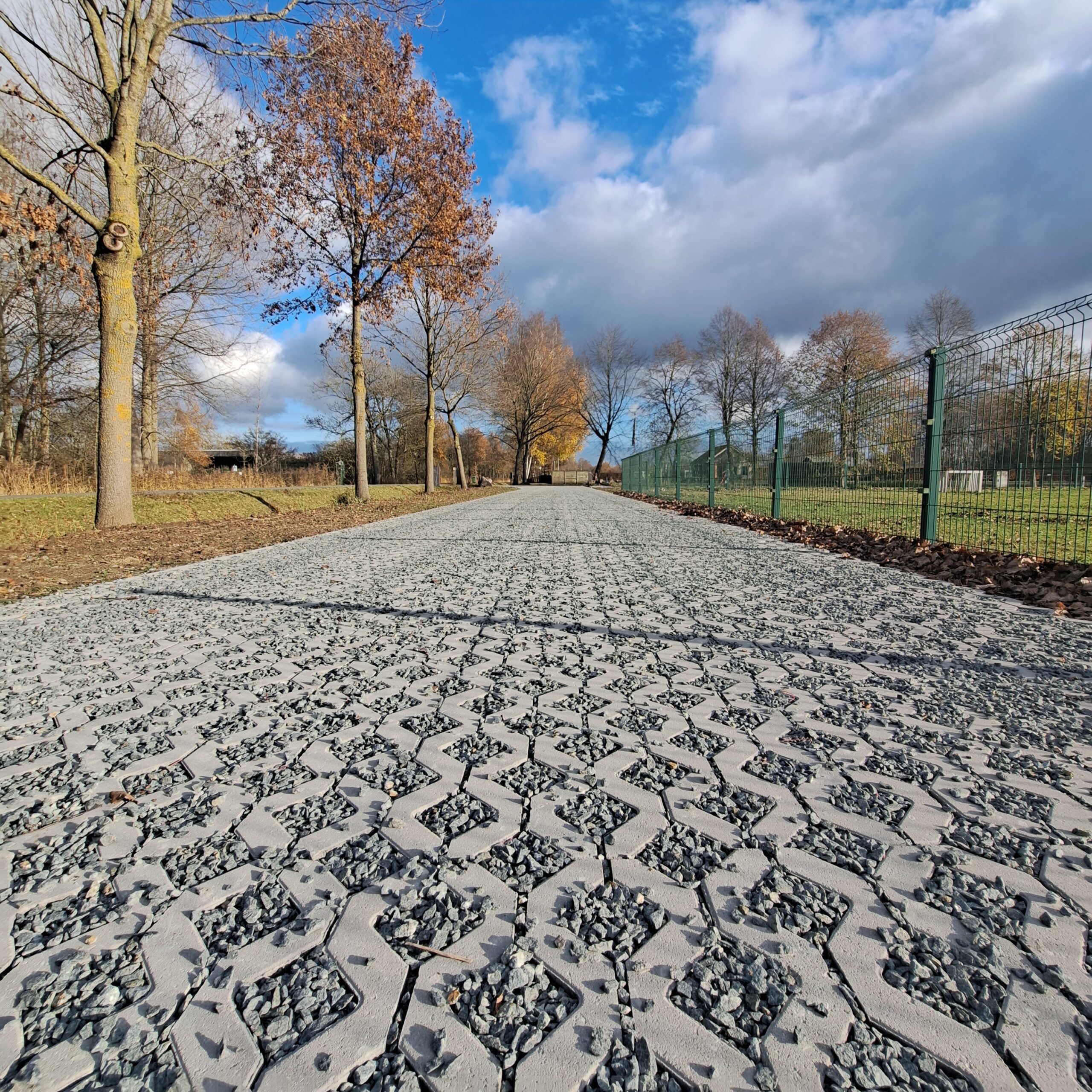 Grasbetontegels Belgie Ebema