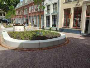 biobased beton banken in Zutphen