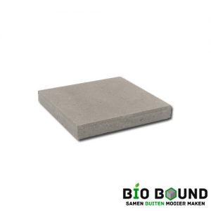 circulaire, biobased betontegel grijs