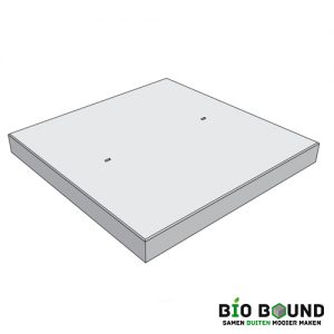 biobased betonplaat 200 x 200 cm