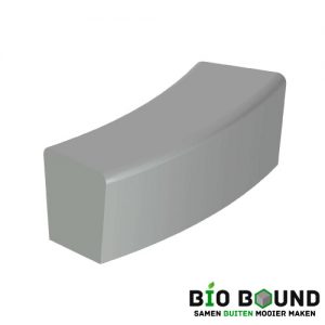 parkband zitrand elegance 2 zijdig bocht biobased circulair beton