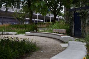 Circulaire, biobased herdenkingsplek de Golf Utrecht 2