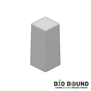 Circulaire biobased siercarre vierkant 30 duurzaam beton