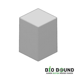 Circulaire biobased siercarre vierkant 45 duurzaam beton