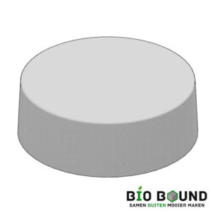 Circulaire biobased sierpoef sierpoef rond 150 duurzaam beton