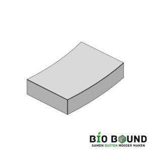 circulaire biobased bochttreden 50x15 cm - duurzaam beton