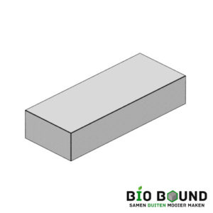circulaire biobased traptreden 40x20 cm - duurzaam beton