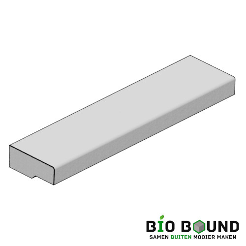 circulaire biobased traptreden 49_50 x 16_20 cm - prefab- duurzaam beton