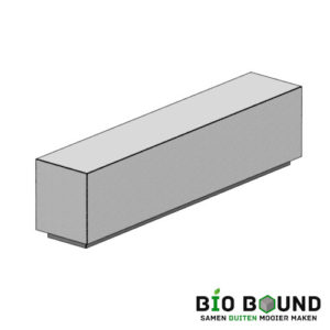 Biobased bank floor biobased circulair beton met verjonging