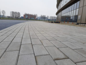 duurzame betonstraatstenen grijs