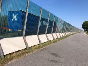 Provincie Noord-Holland vernieuwt geluidsschermen met biobased betonplinten