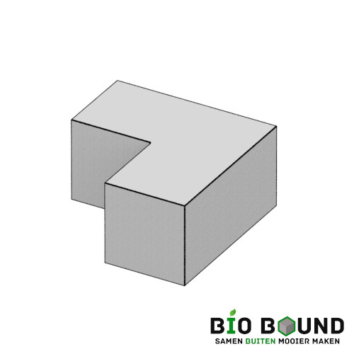 Biobased beton hoek element Liva