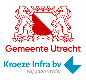 Logo kroeze infra bv en gemeente utrecht