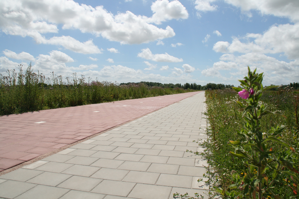 Duurzame fietspaden op Business Park Amsterdam Osdorp