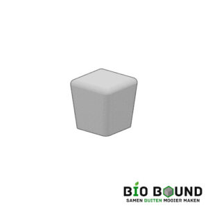 circulair, biobased beton Zitpoef 50x50 cm