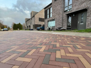 Duurzame baksteen van beton