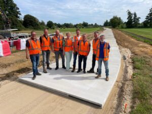 Oude IJsselstreek bouwt duurzaam fietspad met gekoppelde Bio Bound platen