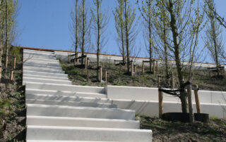 circulaire biobased trapelementen van beton