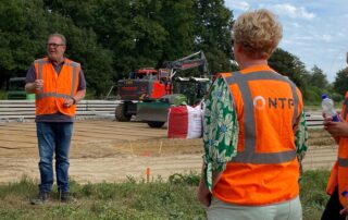 gekoppelde fietspadplaten