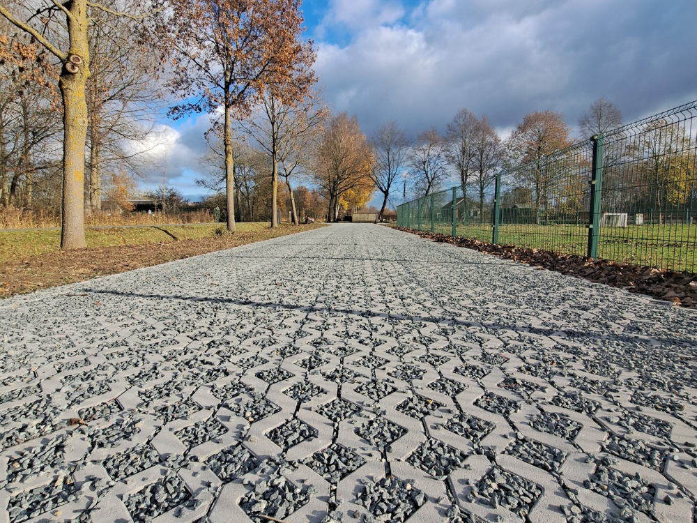 Circulaire, biobased grasbetontegels met partner Ebema in Belgie