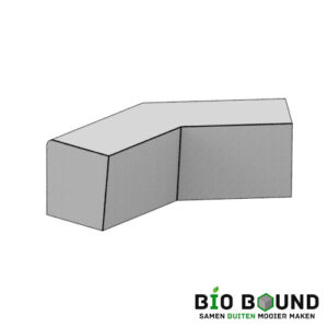 Elegance eenzijdig hoek 135 graden uitwendig