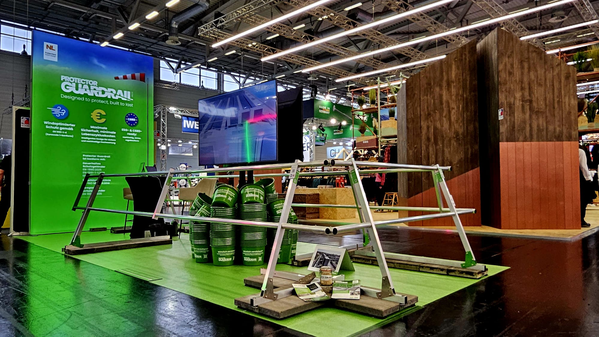 Protector Guardrail kiest duurzame ballasttegels van Bio Bound