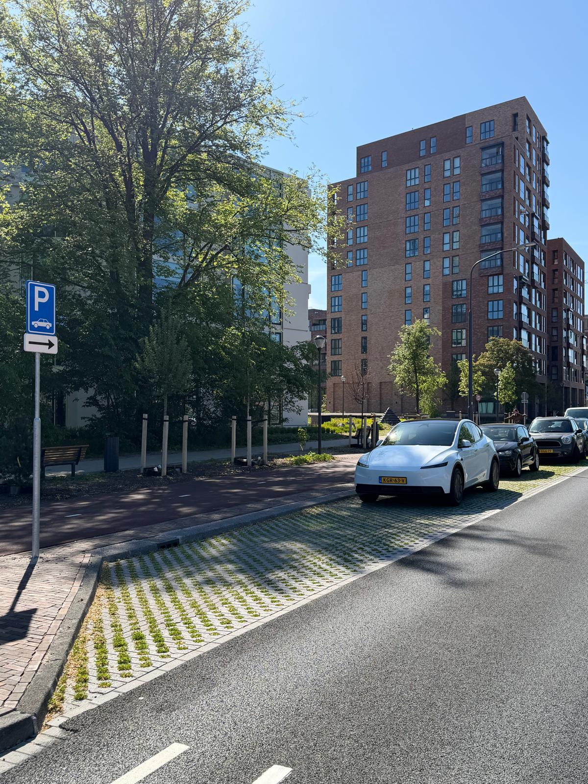 Circulaire, biobased, duurzaam grasbetontegels voor de Europaweg in Haarlem
